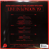 Back View : King Gizzard & The Lizard Wizard - LIVE IN LONDON 19 (3LP, TRIPLE-GATEFOLD BLACK VINYL) - Diggers Factory / DFLPKG8