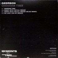Back View : Geerson - UNDOING TIME (BLICZ RMX) - Moments In Time / MIT008