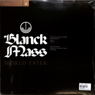 Back View : Blanck Mass - WORLD EATER (LTD CLEAR & RED SPLATTER LP) - Sacred Bones / SBR174LPC4 / 00150415