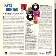 Back View : Fats Domino - I MISS YOU SO - Waxtime 500 8436559465182