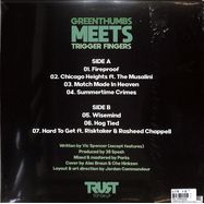Back View : Vic Spencer X 38 Spesh - GREENTHUMBS MEETS TRIGGER FINGER (LP) - TCF MUSIC GROUP / TCF104LP