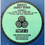 Back View : Andrey Sitrus - ASCORBINE EP (CLEAR BLUE VINYL) - Triple A / AAA021