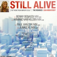 Back View : Lisa Miskovsky - STILL ALIVE - THEME FROM MORRORS EDGE (REMIXES) - E.A.R.S. / Nettwerk / nettxl005