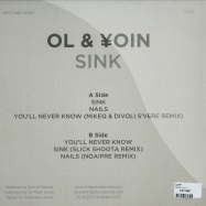 Back View : OL & OIN - SINK EP - Fine Grains / FG001