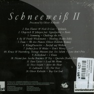 Back View : Various Artists - SCHNEEWEISS 2 , PRES BY OLIVER KOLETZKI (CD) - Stil Vor Talent / SVT120CD