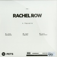 Back View : Rachel Row - L SQUARE, KINK (ADAM PORT RMXS) - Pets Recordings / PETS040
