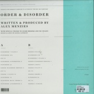Back View : Alex Menzies - ORDER & DISORDER (LP) - Kathexis LLC / KTX003COL