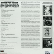 Back View : Alfred Newman - HOW THE WEST WAS WON O.S.T. (180G LP) - Not Now Music / notlp194