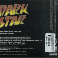 Back View : Dark Star (ost Expanded remastered) - MUSIC COMPOSED BY JOHN CARPENTERCD - WRWTFWW Records / WRWTFWW007CD