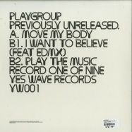 Back View : Playgroup - PREVIOUSLY UNRELEASED EP 1 - Yes Wave / YWP001