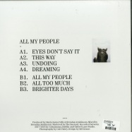 Back View : Maria Somerville - ALL MY PEOPLE (LP) - Not on Label / SOM01