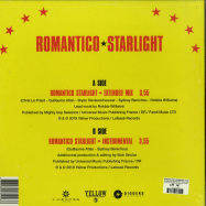 Back View : Bob Sinclair x Supermen Lovers x Robbie Williams - ROMANTICO STARLIGHT (YELLOW VINYL) - Diggers Factory, Yellow Productions / YP380