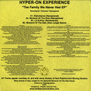 Back View : Hyper On Experience - THE FAMILY WE NEVER HAD EP - Kniteforce / KF97
