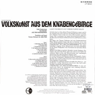 Back View : Detlef Diederichsen - VOLKSKUNST AUS DEM KNABENGEBIRGE (LP) - Tapete / TR4641 / 05196121