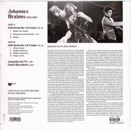 Back View : Jacqueline du Pre / Daniel Barenboim - CELLOSONATEN 1 & 2 (NEW REMASTERING) 180g - Warner Classics / 9029640704