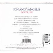 Back View : Jon And Vangelis - PAGE OF LIFE-OFFICIAL VANGELIS SUPERVISED (CD) (REMASTERED EDITION) - Cherry Red Records / ECLEC2426
