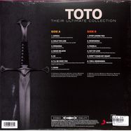 Back View : Toto - THEIR ULTIMATE COLLECTION (red Vinyl) - Sony Music / 19439893061