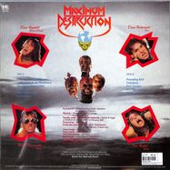 Back View : Destructor - MAXIMUM DESTRUCTION (BLACK VINYL) (2LP) - High Roller Records / HRR 889LP