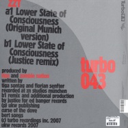 Back View : ZZT (Zombie Nation & Tiga) - LOWER STATE OF CONSCIOUSNESS - Turbo043