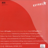 Back View : Christopher Just - EL PUEBLO REMIXES - Estrela / Est003
