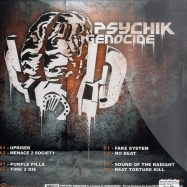 Back View : Psiko - THE HATED FRENCHCORE MENACE (2X12 INCH) - Psychik Genocide / PKGLP21
