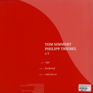 Back View : Tom Simmert / Philipp Triebel - S / T (RED COLOURED VINYL / 180 G VINYL) - The Healing Company / thc04