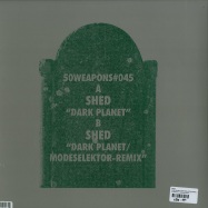 Back View : Shed - DARK PLANET (MODESELEKTOR REMIX) (180G VINYL) - 50 Weapons / 50Weapons045