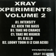 Back View : Xray Xperiments - XRAY XPERIMENTS VOL. 2 (2X12 INCH) - XRAY / XRAY003