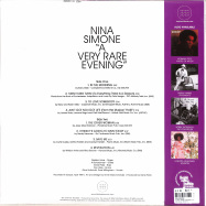 Back View : Nina Simone - A VERY RARE EVENING (LP) - Tidal Waves / TWM01 / 00104119