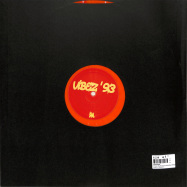 Back View : Unknown - SPACE MUFFIN EP (ORANGE MARBLED VINYL) - Vibez 93 / VIBEZ93011