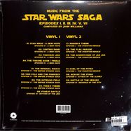 Back View : The City Of Prague Philharmonic Orchestra - MUSIC FROM STAR WARS SAGA (2LP) - Diggers Factory / DFLP3B