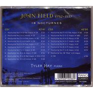 Back View : Tyler Hay - FIELD:18 NOCTURNES (2LP) - Piano Classics / 2910288PCL
