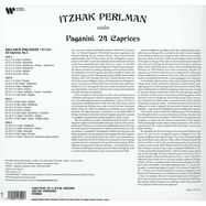 Back View : Itzhak Perlman / Niccolo Paganini - 24 CAPRICES (2LP) (180GR.) - PLG Classics / 9029518495