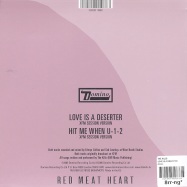 Back View : The Kills - LOVE IS A DESERTER / hit me when U-1-2 - Domino / Rug198X
