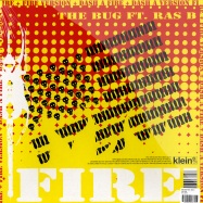 Back View : The Bug feat. Ras B - THE FIRE - Klein / KL067