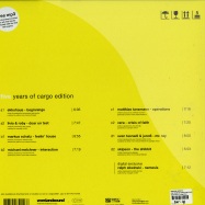 Back View : Various Artists - FIVE YEARS OF CARGO EDITION (2LP) - Cargo Edition / CargoLP001