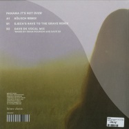 Back View : Panama - ITS NOT OVER (KOELSCH, DAVE DK RMXS) - Future Classic / FCL79