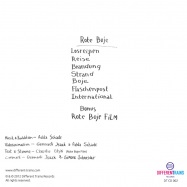 Back View : Adda Schade - ROTE BOJE (CD) - Different Trains / DTCD002