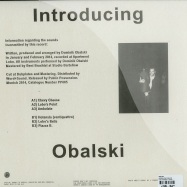 Back View : Obalski - INTRODUCING OBALSKI - Public Possession / PP005