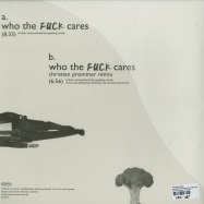 Back View : Speaking Minds - WHO THE FUCK CARES (INCL CHRISTIAN PROMMER REMIX) - Musica Autonomica / M-AUT003-1