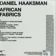 Back View : Daniel Haaksman - AFRICAN FABRICS (LP) - Man Recordings / man092 (125901)