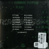 Back View : M.Rav - COMMON PURPOSE (CD) - Long Island Electrical Systems / LIES088CD