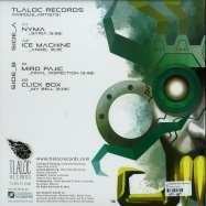 Back View : V/A (Nyma, Miro Pajic, Click Box, Ice Machine) - 1 - Tlaloc Records / tlrvyl001