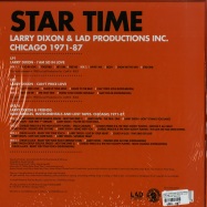 Back View : Larry Dixon & LAD Productions Inc. - STAR TIME - CHICAGO 1971 - 87 (4X12 LP BOX) - Past Due Records / pastdue4lpb