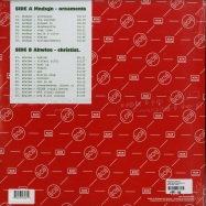 Back View : Mndsgn & Ahwlee - A RAP VACATION X-MAS (LTD RED & GREEN LP) - Rap Vacation / RV001