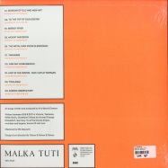 Back View : Die Orangen - ZEST (2LP, 180G VINYL) - Malka Tuti / MTLP 001