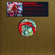 Back View : KX9000 - KAIJU & FEATURES EP - Blaq Numbers / BLAQNUMBERS006