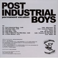 Back View : Post Industrial Boys - PERMANENT VACATION - Casa Voyager / POST01