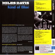 Back View : Miles Davis - KIND OF BLUE (blueLP) - 20th Century Masters / 50202