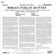 Back View : Horace Parlan - SPEAKIN MY PIECE (LP) - Blue Note / 060244859550